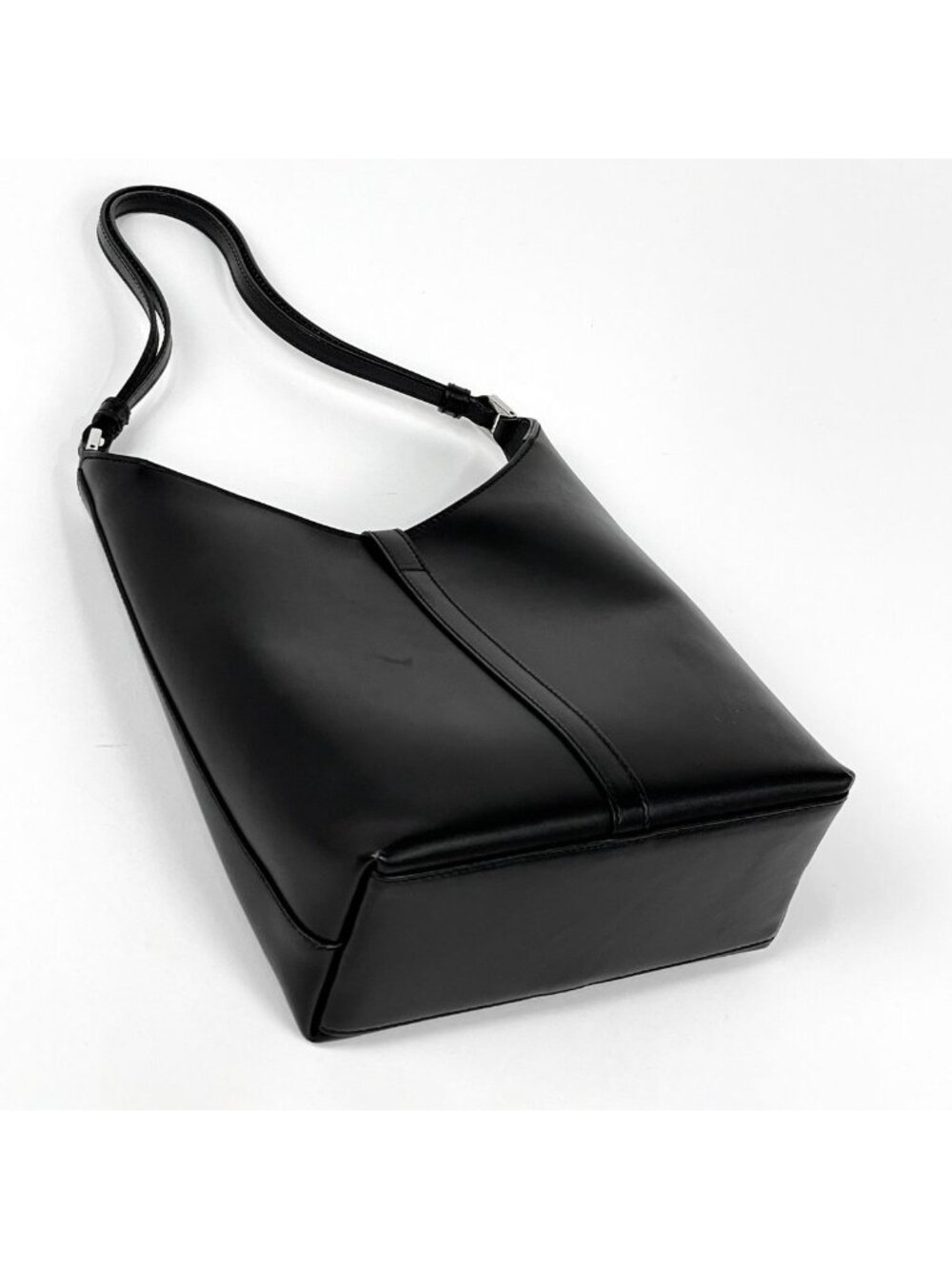 Gucci Jackie Line Shoulder Bag Leather Black - Picture 2 of 7
